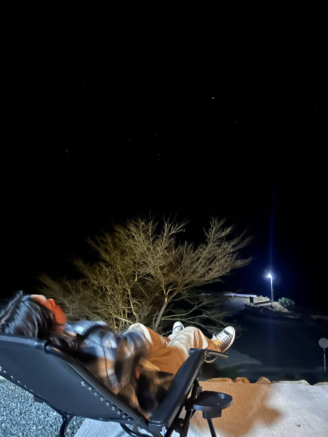 Under the stars | As the night deepens quietly