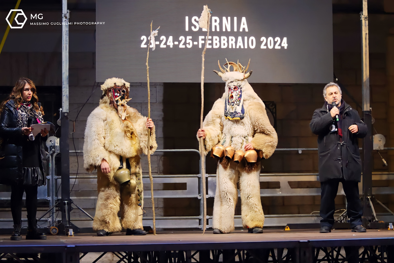 Isernia - Carnevale Europeo Maschere Zoomorfe 2024