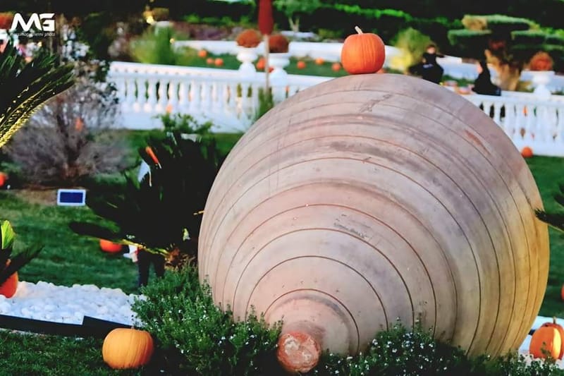 Bojano - La villa delle zucche -