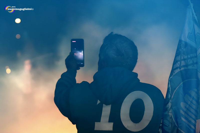 Isernia: festeggiamenti 3° scudetto del Napoli