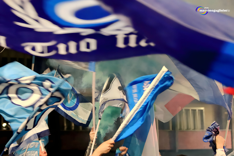 Isernia: festeggiamenti 3° scudetto del Napoli