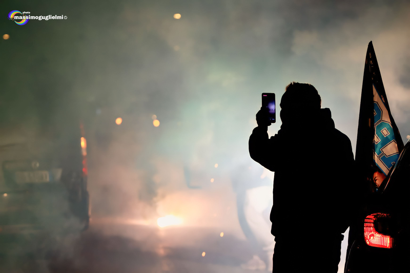 Isernia: festeggiamenti 3° scudetto del Napoli