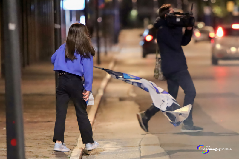 Isernia: festeggiamenti 3° scudetto del Napoli