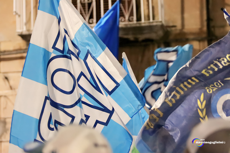 Isernia: festeggiamenti 3° scudetto del Napoli