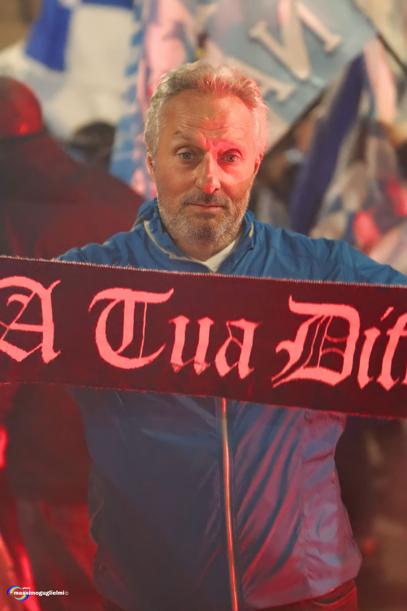 Isernia: festeggiamenti 3° scudetto del Napoli