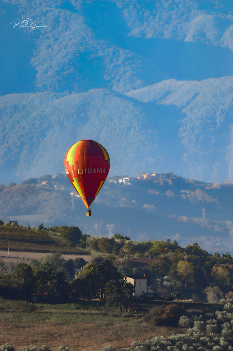 Il fascino del volo tra mille colori