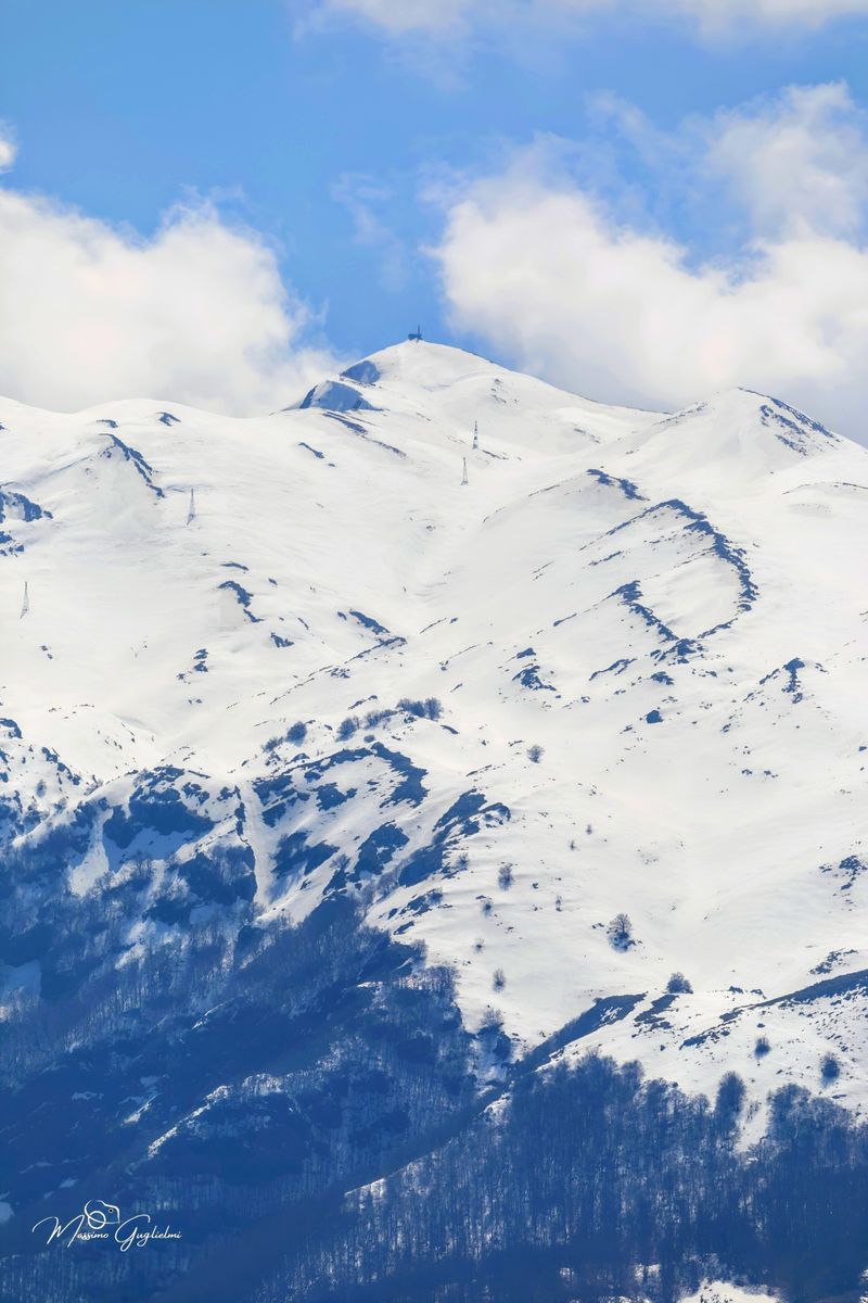 Il paese,il Santuario, il Massiccio del Matese
