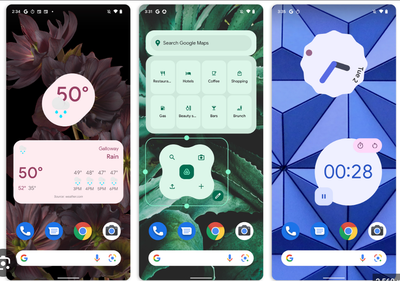 Redesigning Android Widgets for Usability & Personalization