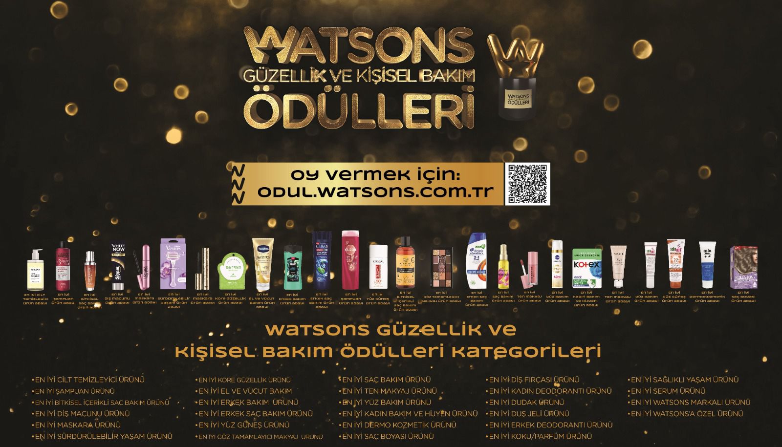 11. Watsons Güzellik ve Kişisel Bakım Ödülleri için Oylamalar Başladı!