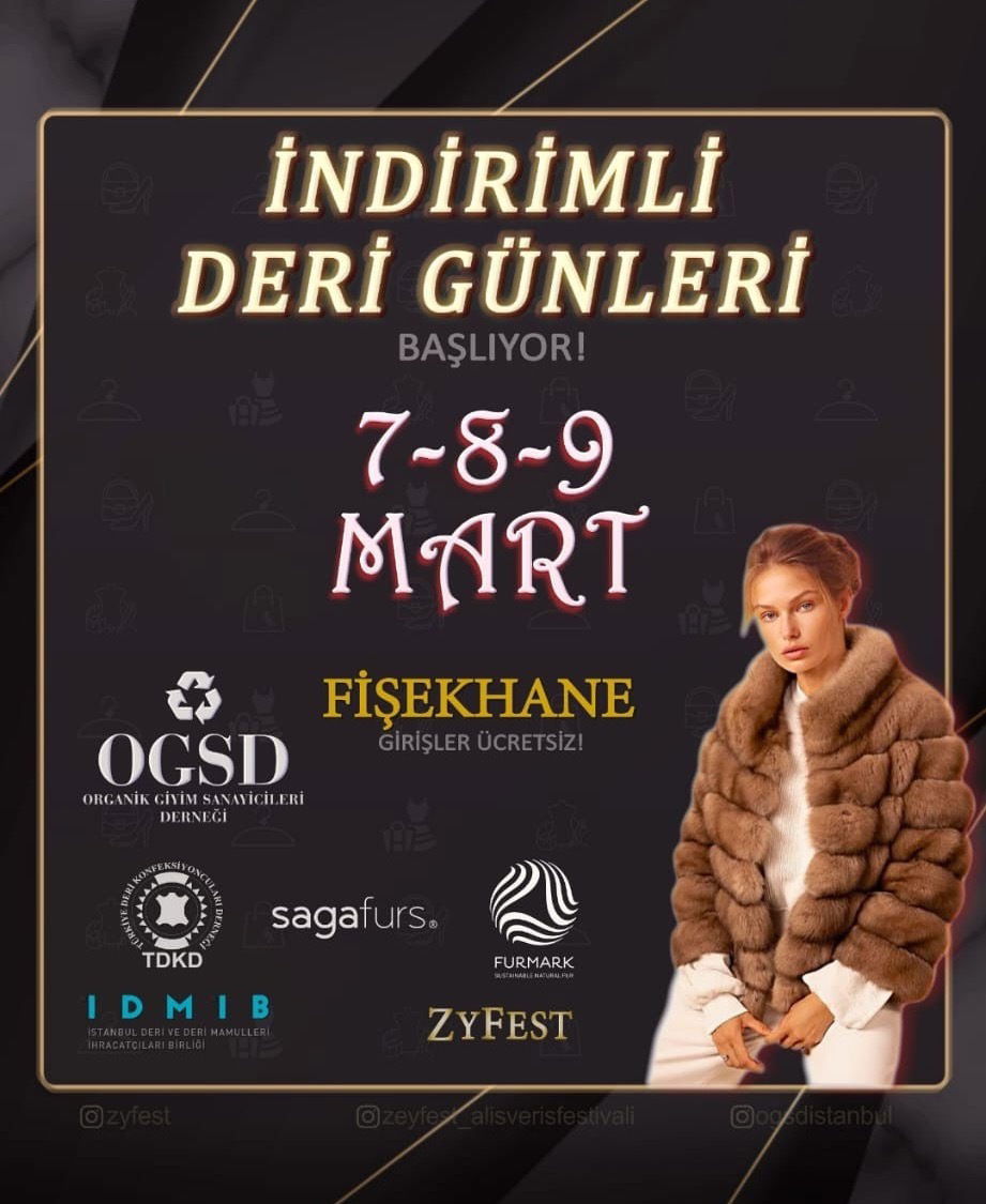 DERİ GÜNLERİ FİŞEKHANE’DE GERÇEKLEŞİYOR!