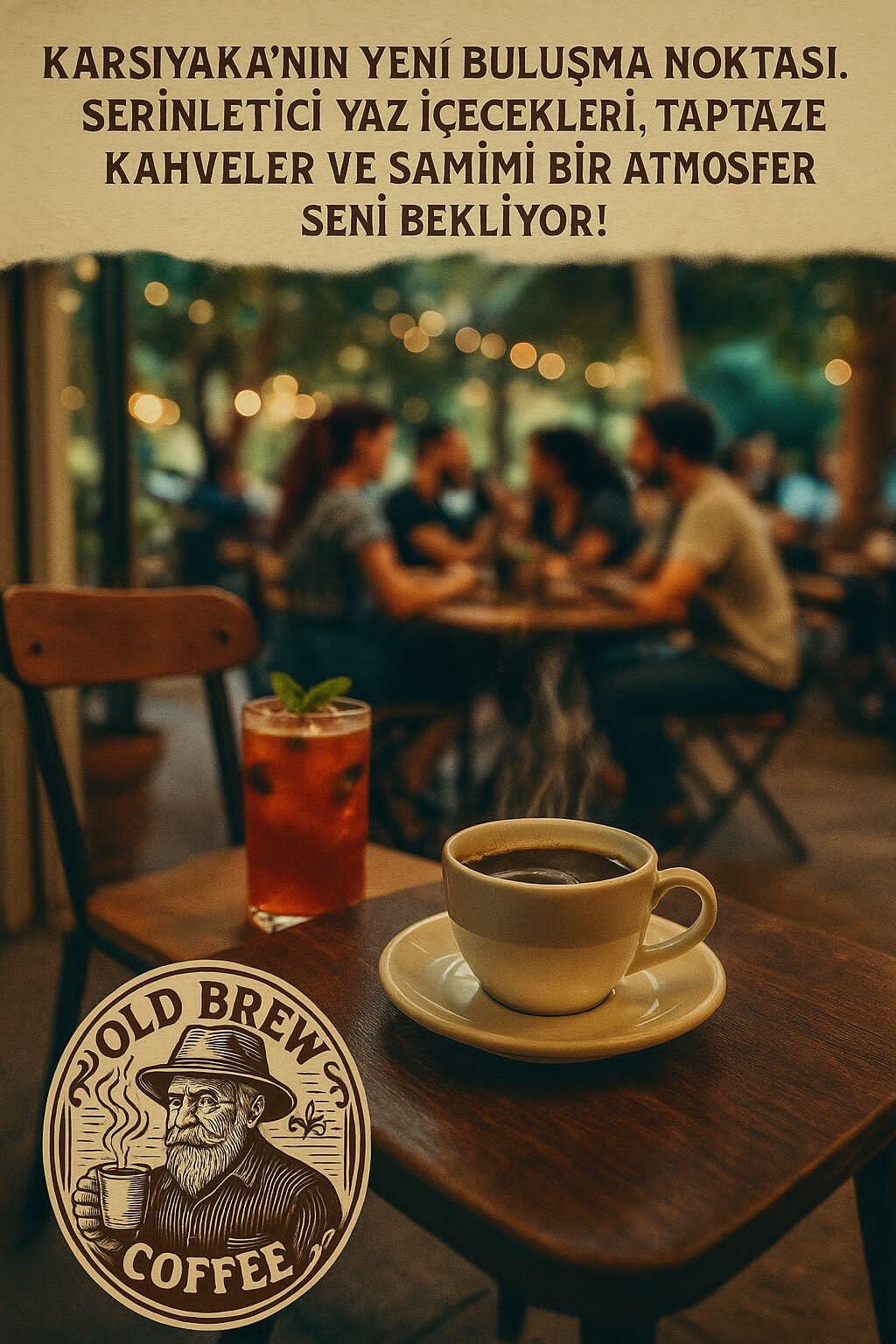 İzmir’de kahve kokan yepyeni bir durak: Old Brew Coffee!