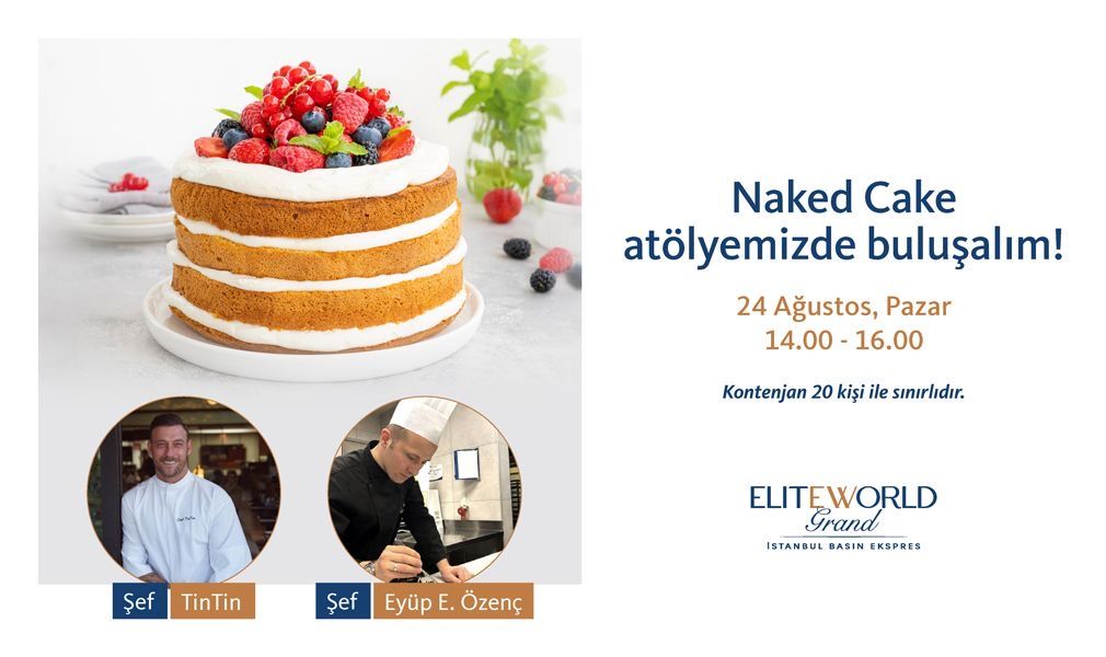 Elite World Grand İstanbul Basın Ekspres’te Meyveli Naked Pasta Workshop’ı