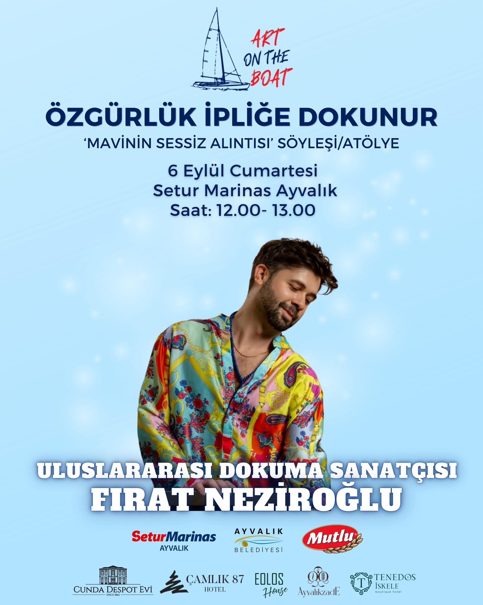 6 EYLÜL’DE AYVALIK’TA SANAT VE DENİZİN BÜYÜLEYİCİ BULUŞMASINA HAZIR MISINIZ?