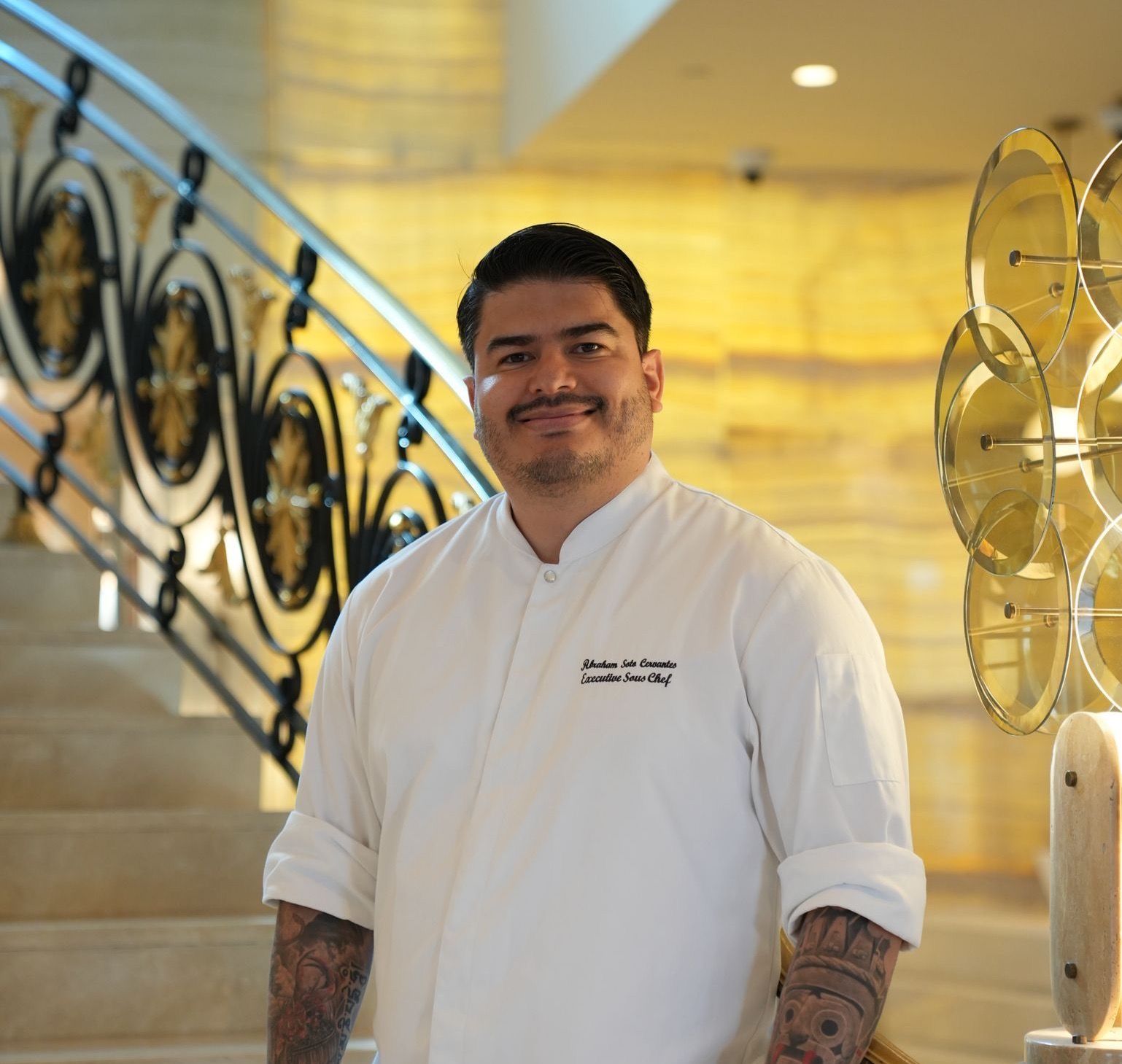 Latin Chef Abraham Cervantes, Executive Sous Chef Olarak Göreve Başladı