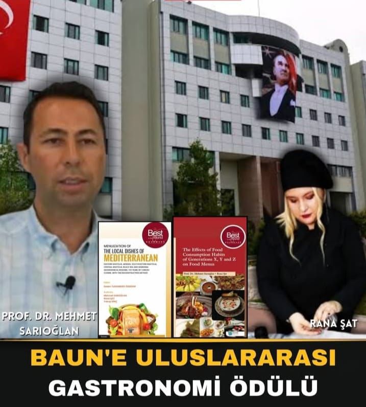 Balıkesir Üniversitesi Araştırmacılarından İki Gastronomi Oscari Gastronomi Nobeli ödülü