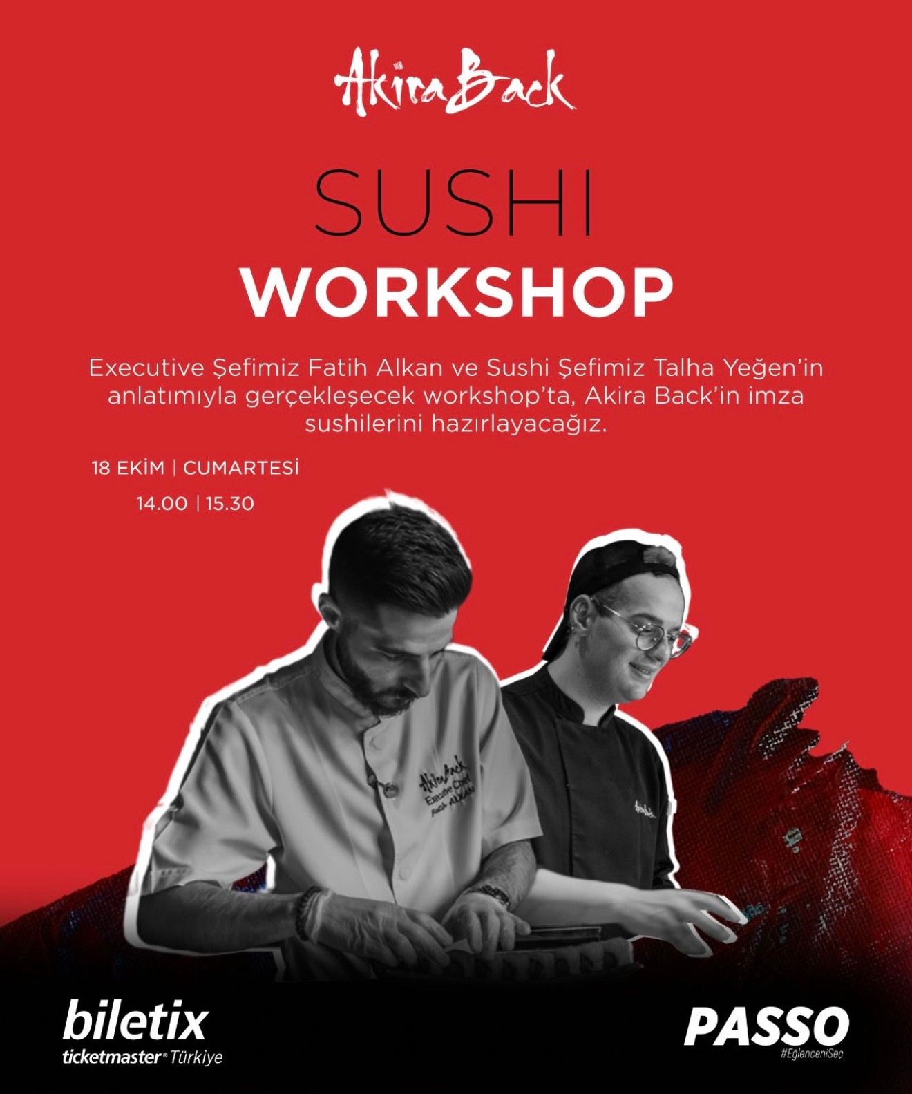 Akira Back’te Unutulmaz Bir Sushi Workshop Deneyimi