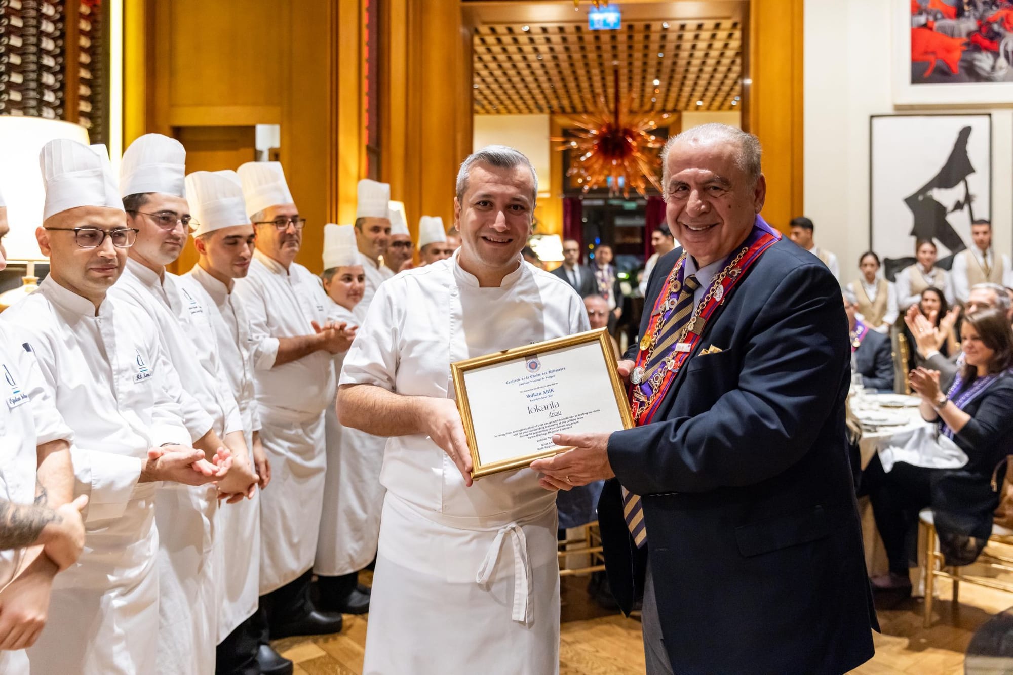 Lokanta by Divan, Chaine des Rôtisseurs Derneği Üyelerini Ağırladı