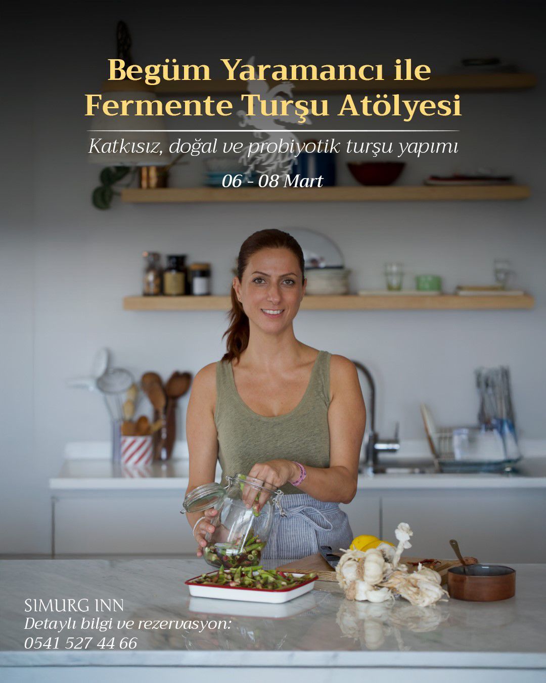 Simurg Inn’de Fermente Turşu Atölyesi: Doğanın Ritmine Dönüş