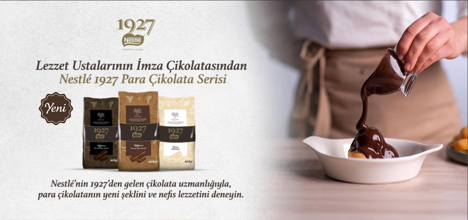 Şeflerin Yeni İlham Kaynağı: Nestlé 1927 Para Çikolata Serisi