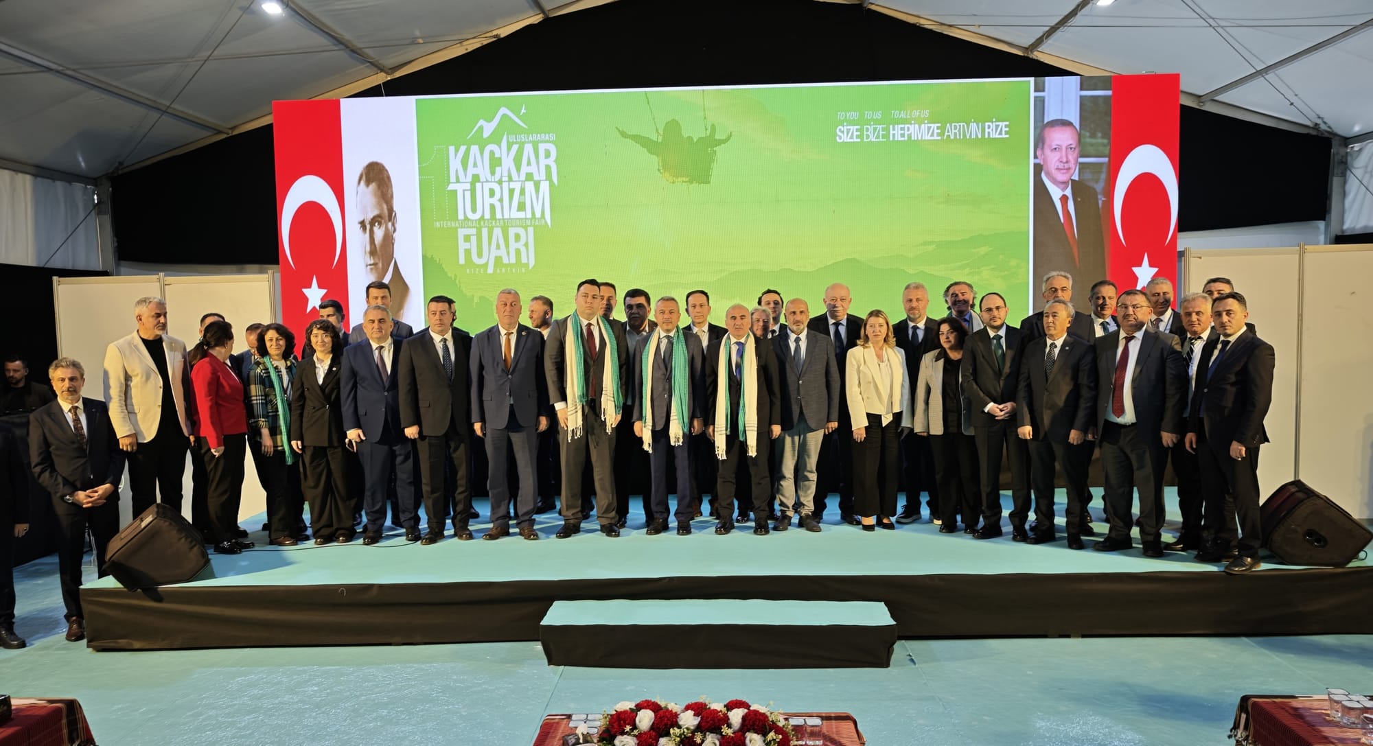 ULUSLARARASI KAÇKAR TURİZM FUARI KAPILARINI AÇTI