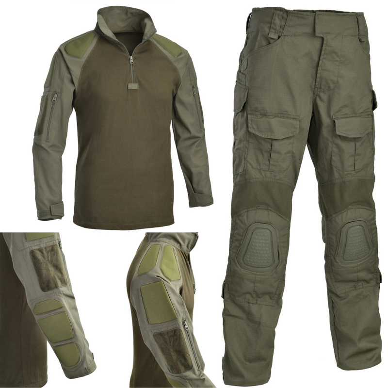 Pantalon Tactique DEFCON 5 Predator - Coton/Polyester, Poches Renforcées, Taille Réglable - Pour Outdoor, Airsoft