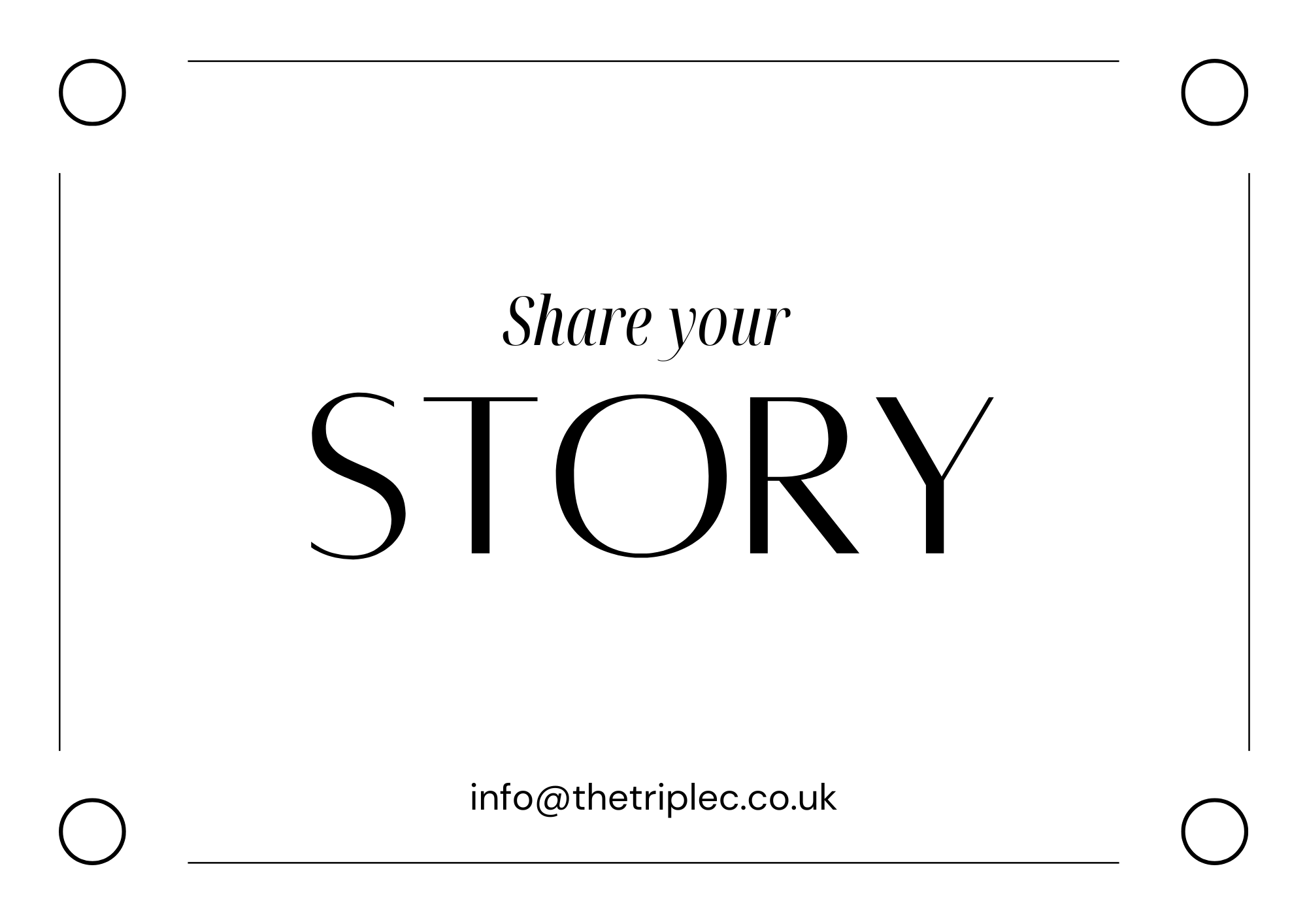 Share your story