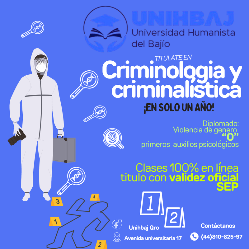 Lic. Criminología y criminalística