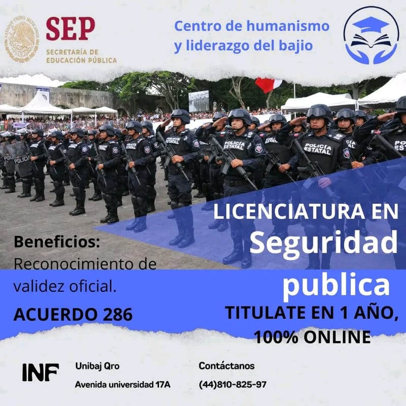 Lic. Seguridad publica