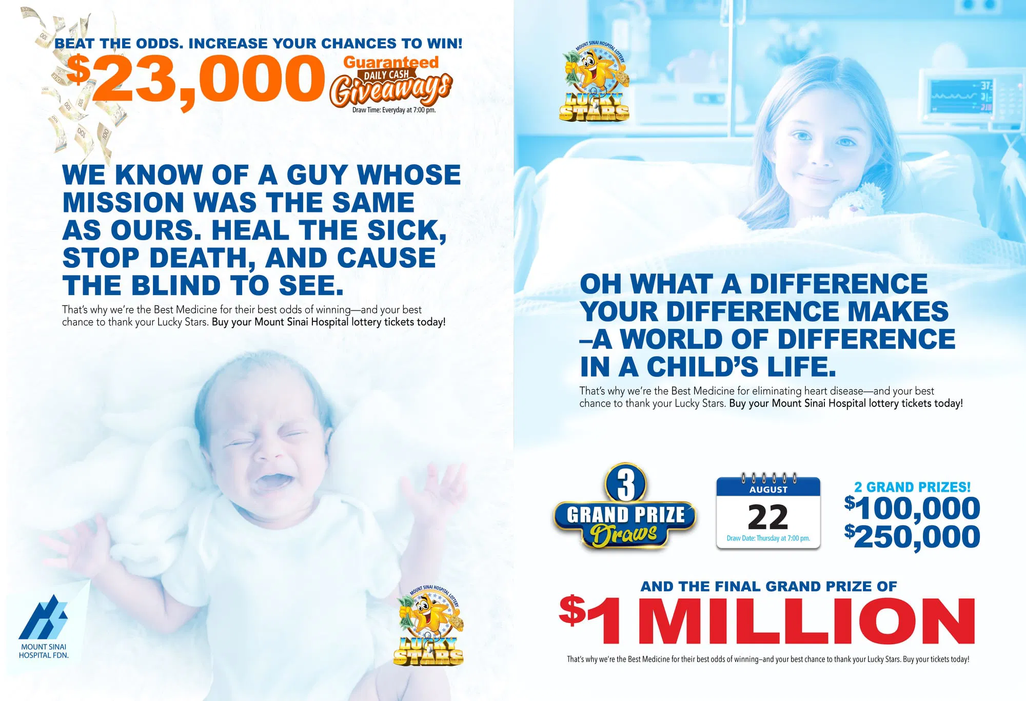 Life-Changing Lottery for Life-Saving Care