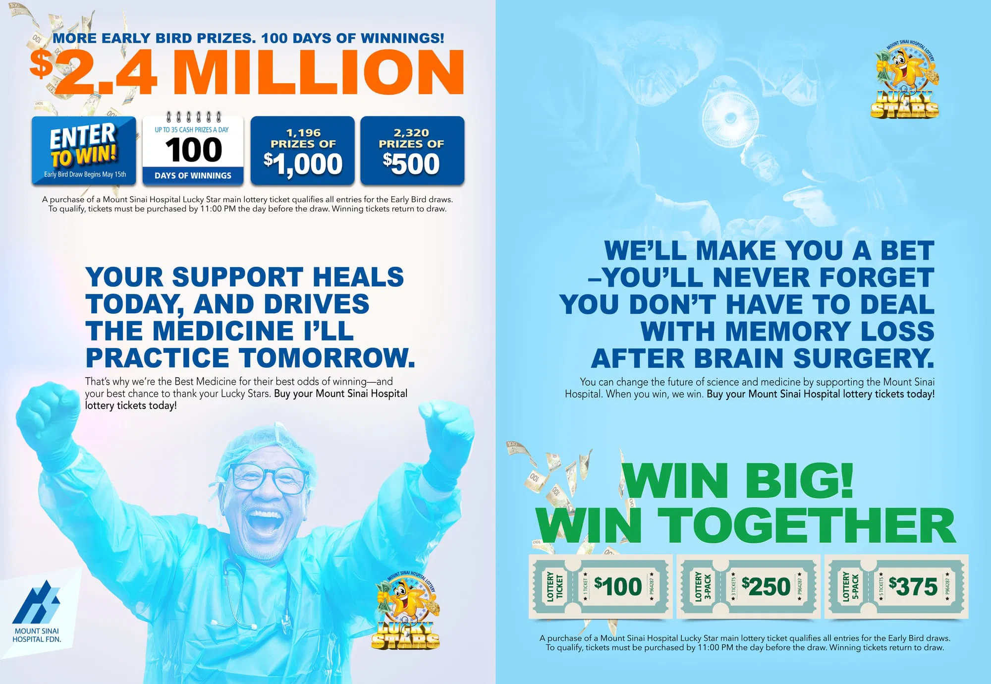 Life-Changing Lottery for Life-Saving Care