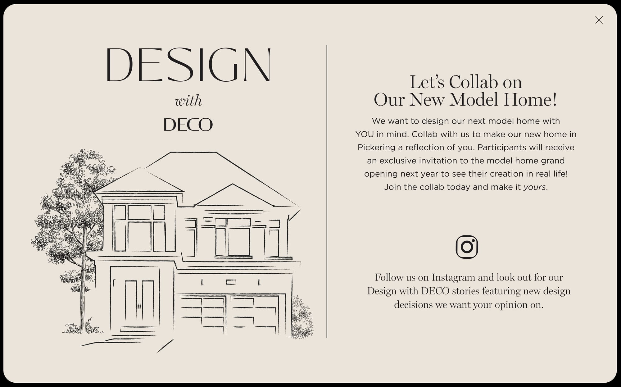 Participatory Storytelling — "DECO's Lets Collab" IG Campaign