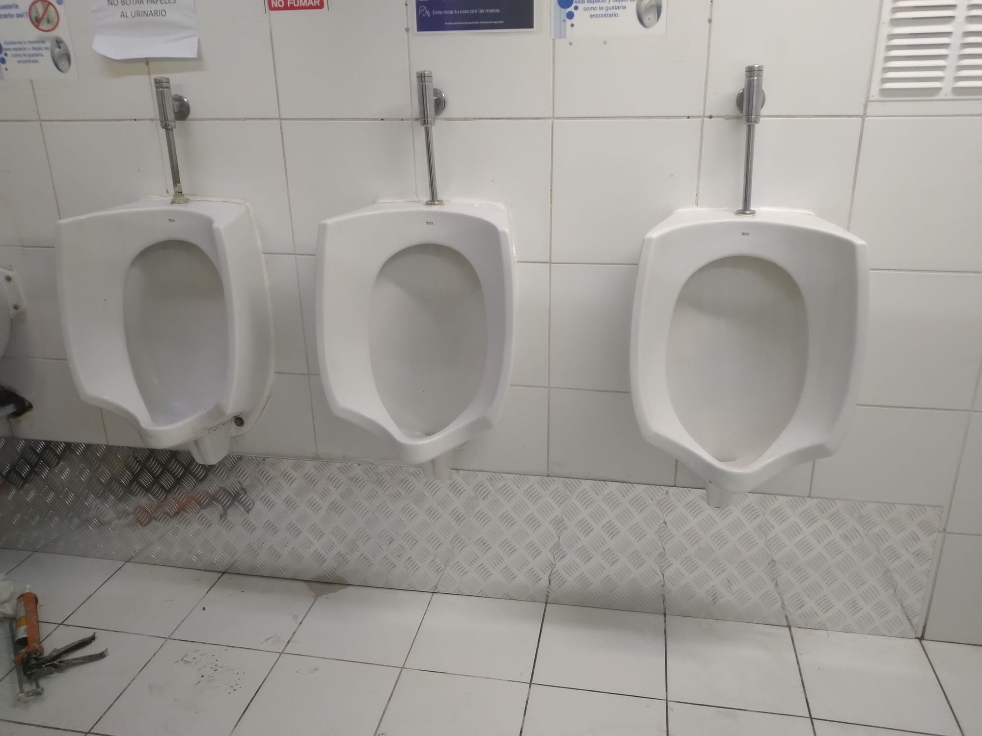 Destape de urinarios