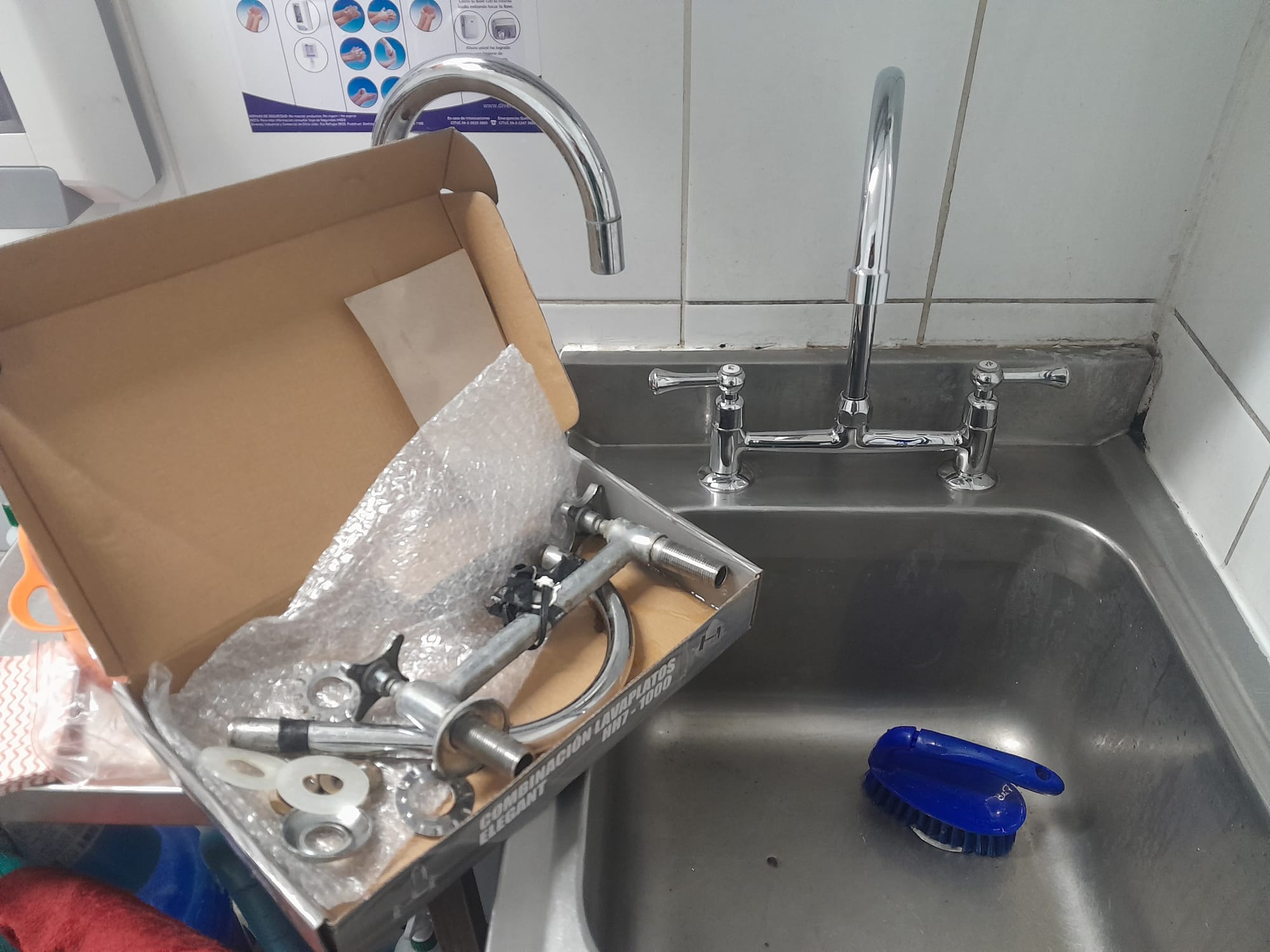 Renovacion LLave de lavaplatos
