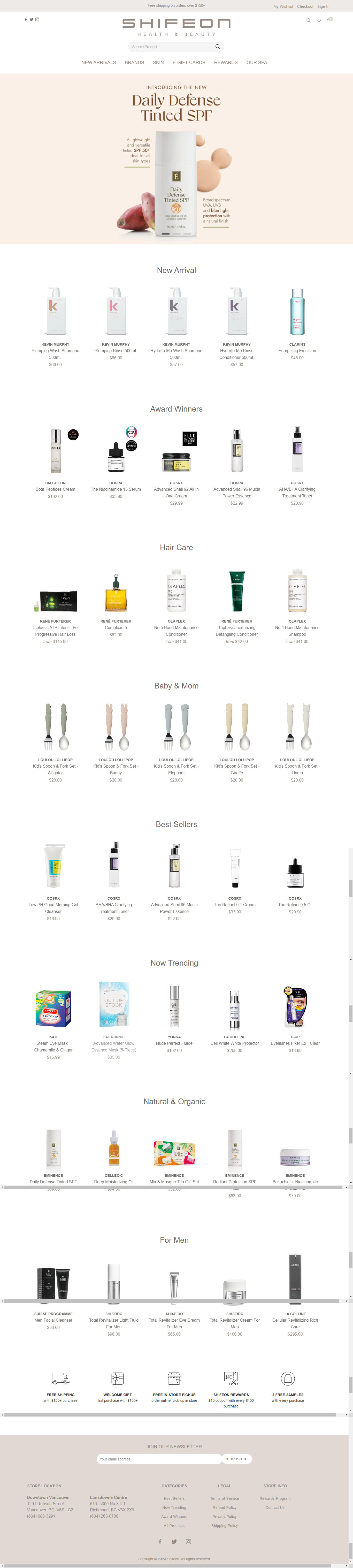 Store setup