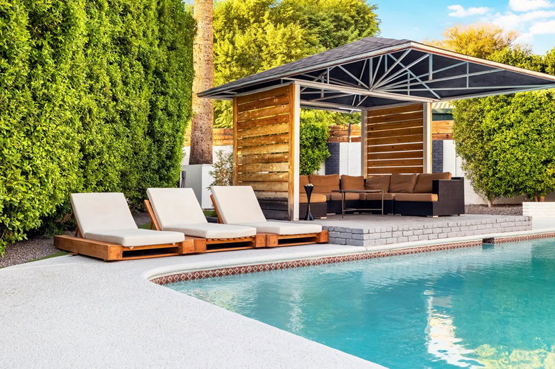 Pool Cabana Area