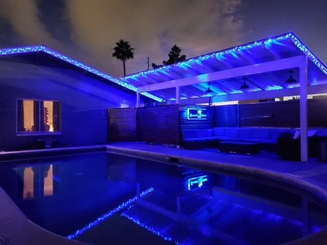 Backyard and Pool