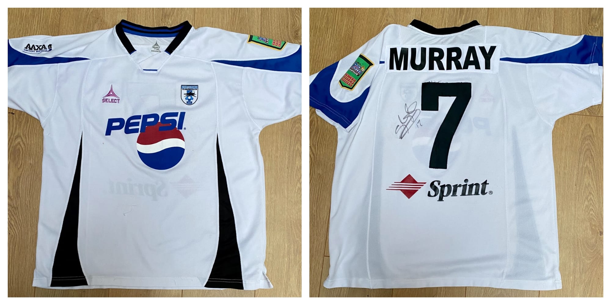 Wilmington Hammerheads 2004 Away.