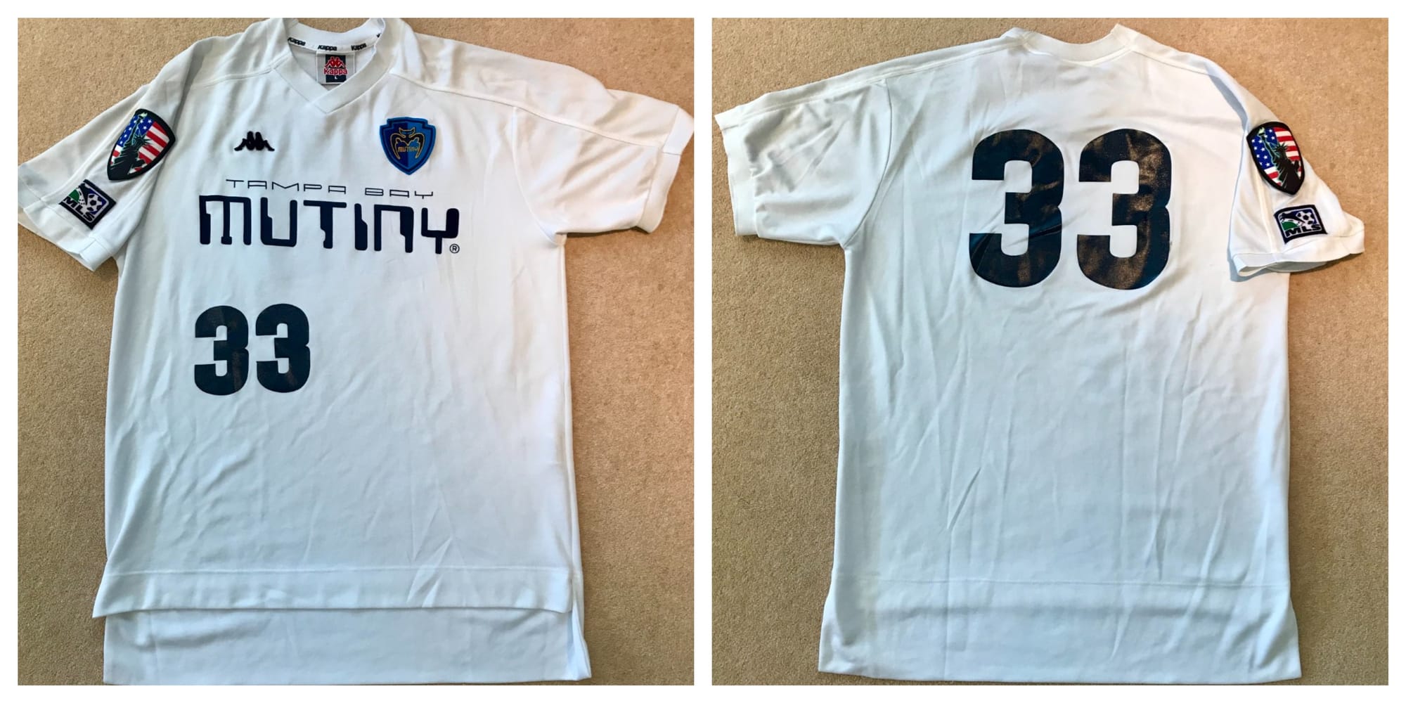 Tampa Bay Mutiny Away 2001
