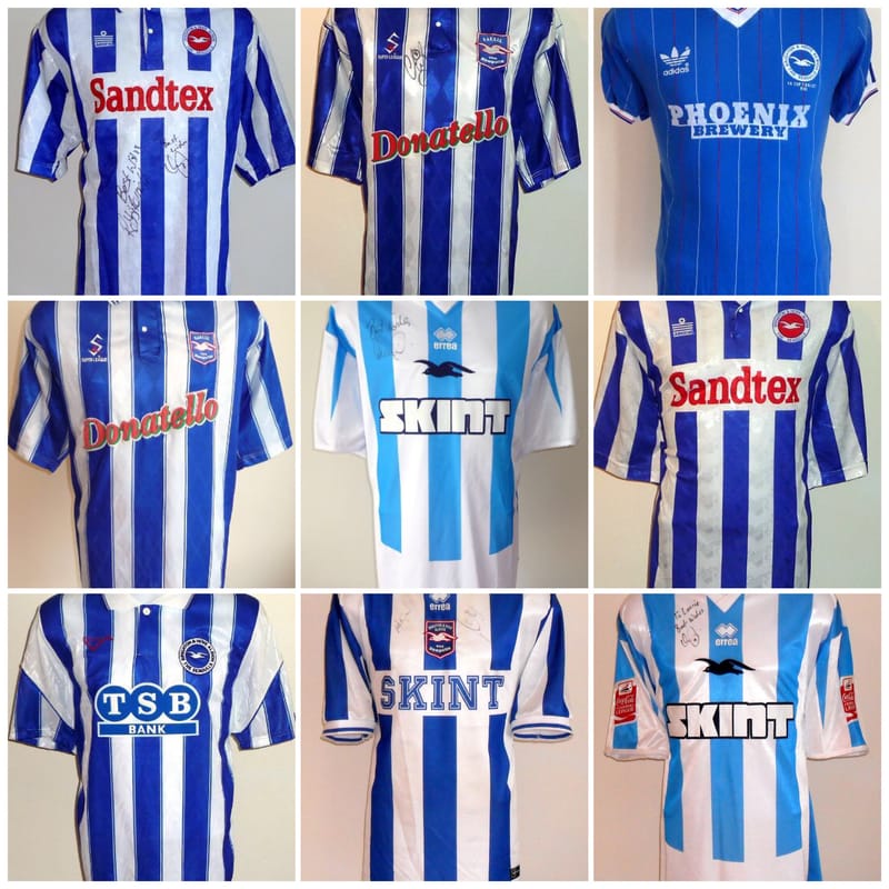 Brighton Home Shirts - Phils Footie Shirts