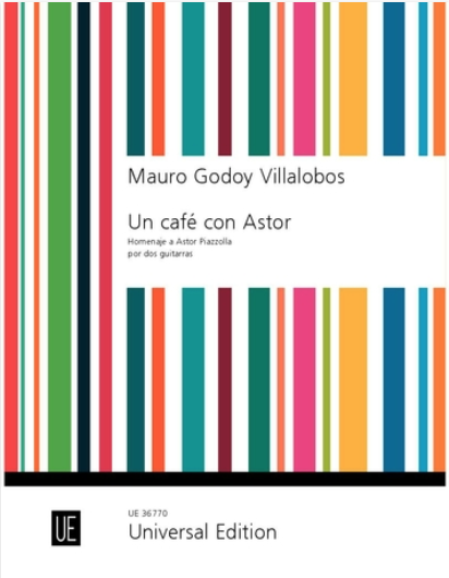 Un café con Astor for two guitars