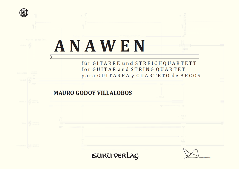 Anawen for guitar and string quartet