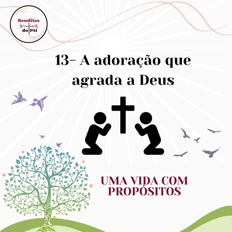 13- A ADORAÇÃO QUE AGRADA A DEUS