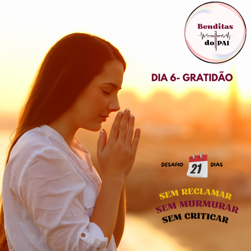 DIA 6- GRATIDÃO