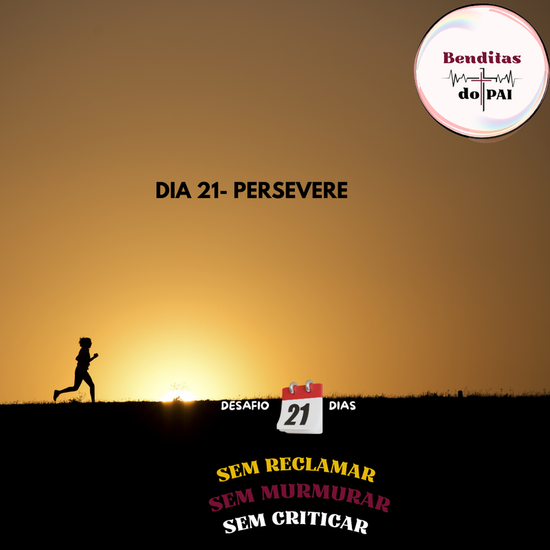 DIA 21- PERSEVERE