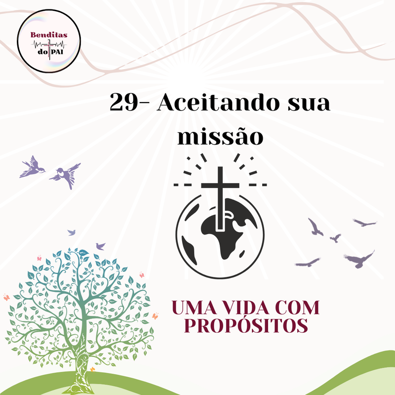 DIA 29- ACEITANDO SUA MISSÃO