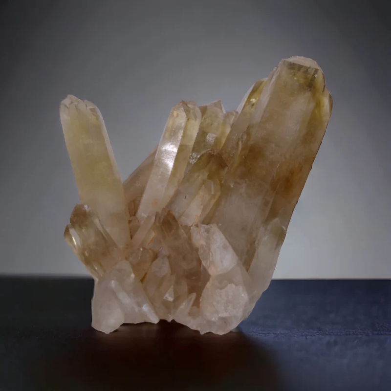 Natural Citrine Cluster N282