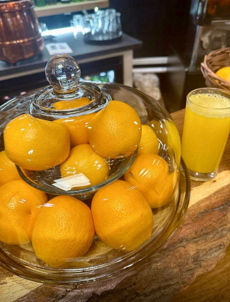 250ml freshly squeezed orange juice