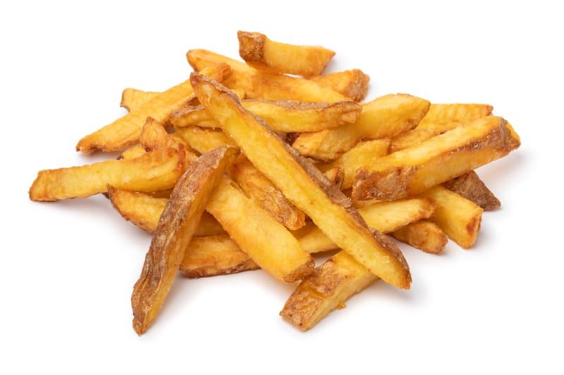 Side portion of chips