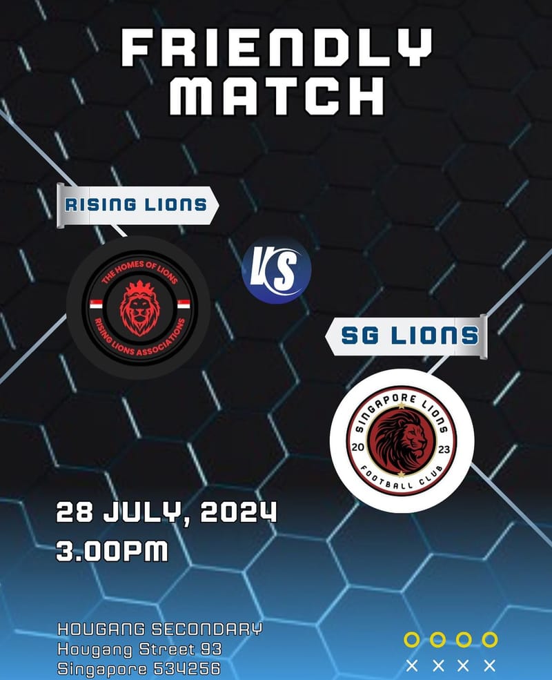 Match with Rising lions