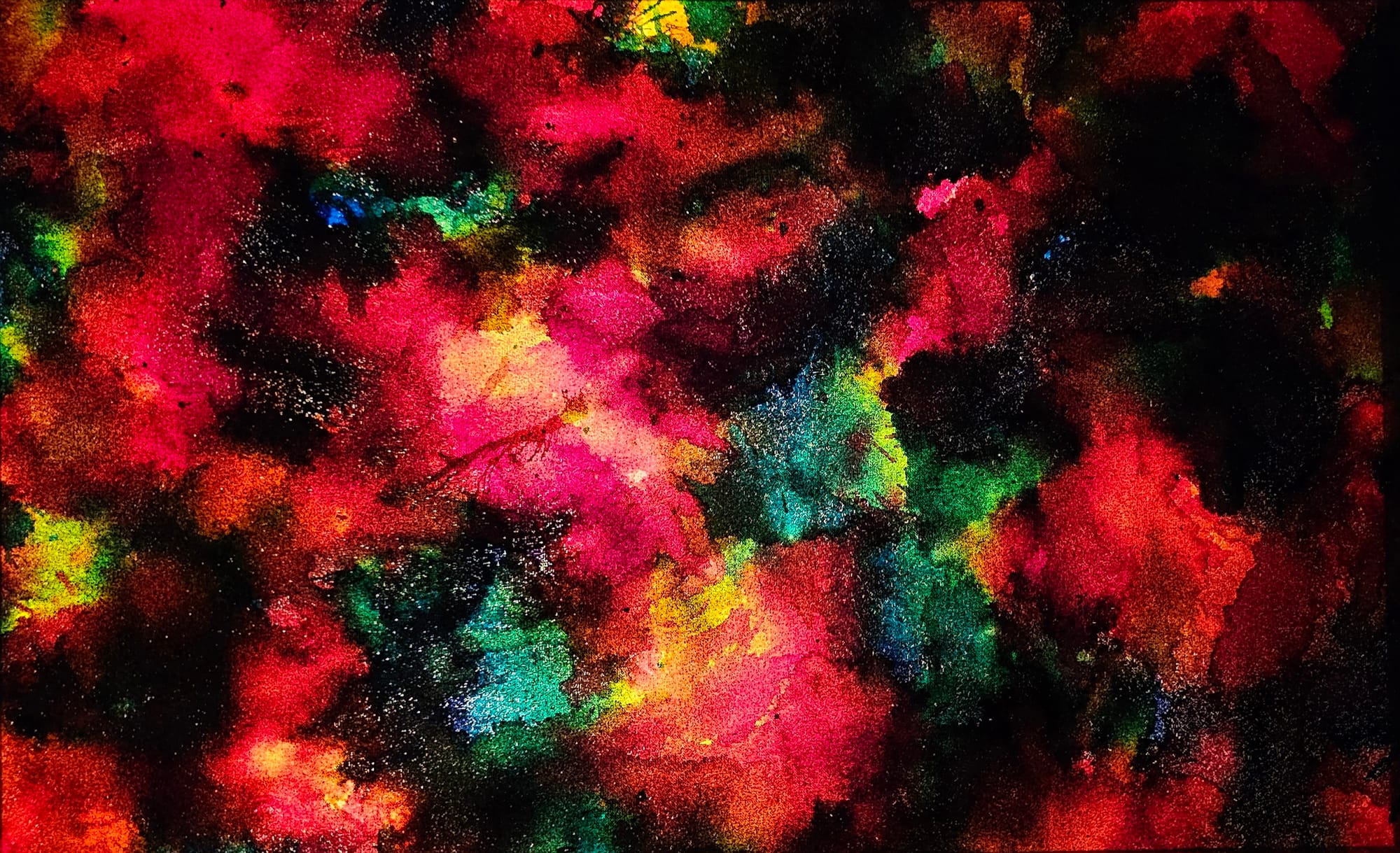 nkolika peace OKOYE art ... warm rainbow nights
